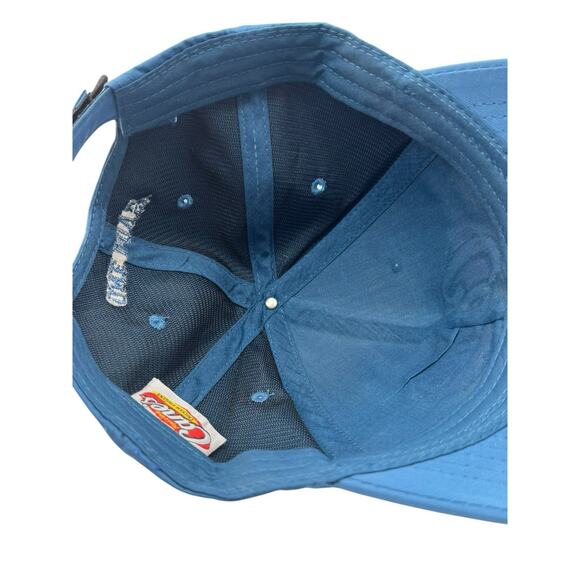 Raising Canes Hat One Love Crew Cap Adult Adjustable Medium Blue Chicken Fingers - Picture 8 of 13